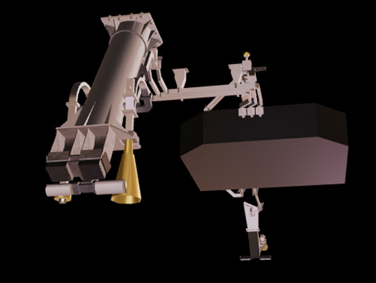 model of Gravity/Radio Science instrument