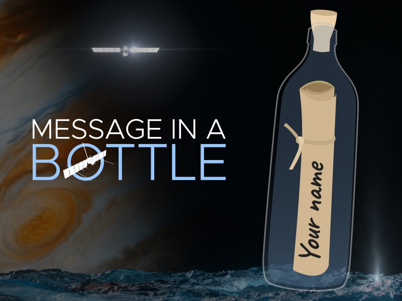 Message in a Bottle campaign illustration