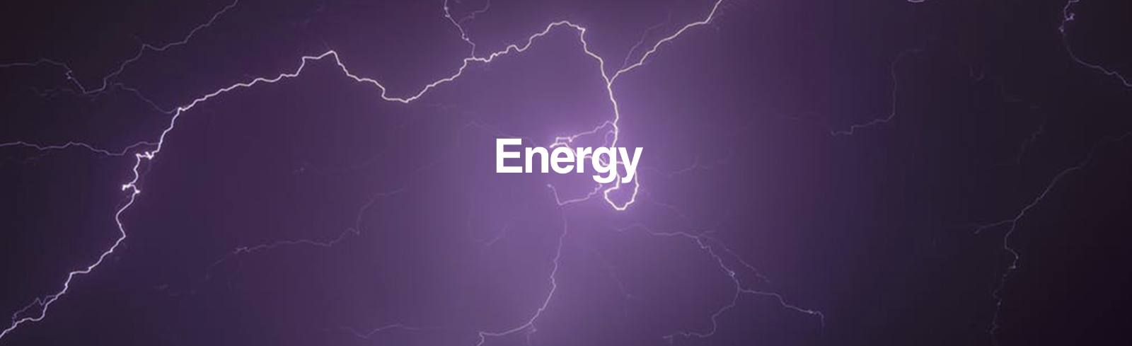 Energy banner