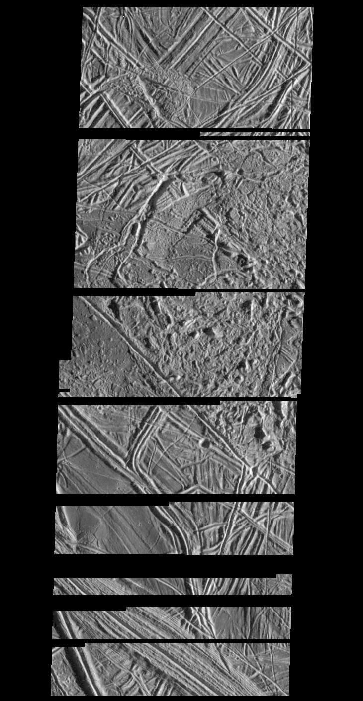 rough terrain on an icy surface