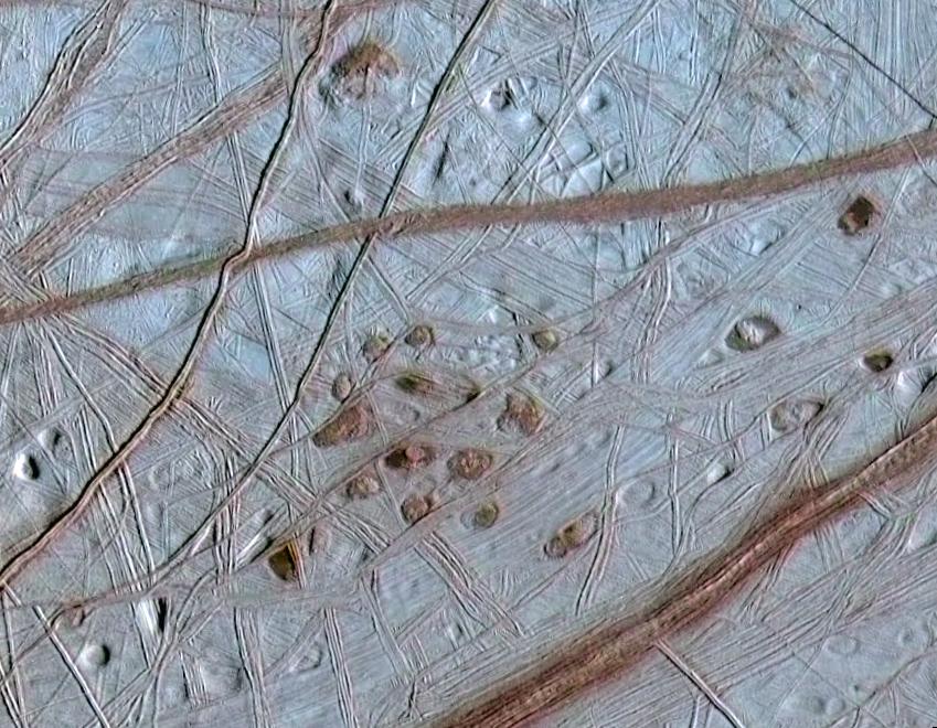 Image of Europa surface