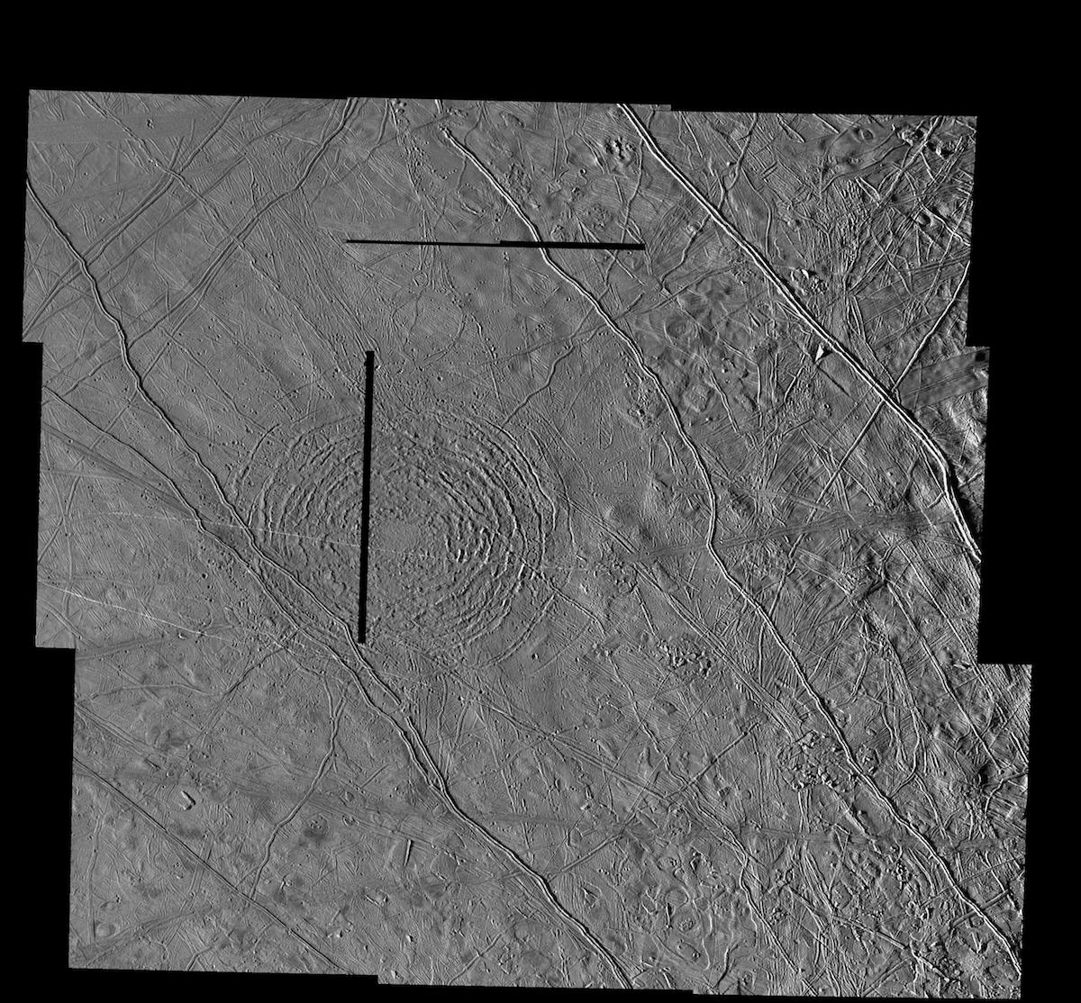 The Tyre Multi-ring Structure on Europa – NASA's Europa Clipper