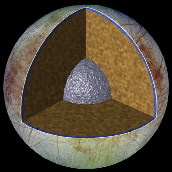 rendered view inside moon showing interior layers 
