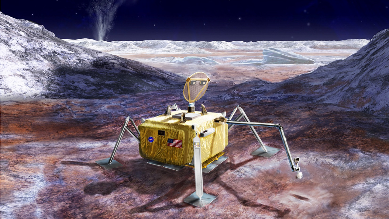 PDF document describing a possible Europa Lander Mission.