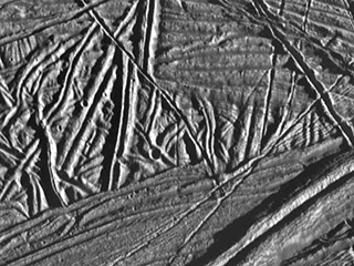 Europa's Crisscrossed Ridges and Fractures